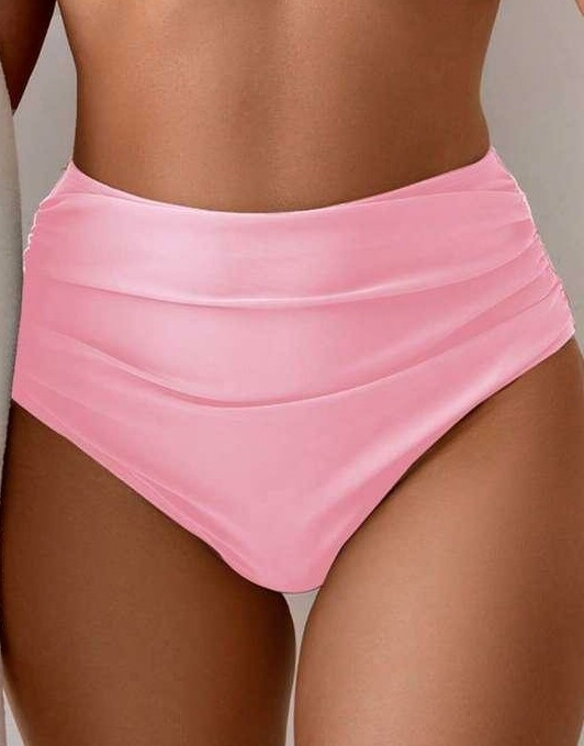 różowy dół od bikini