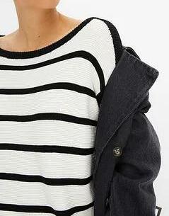 SWETER W PASKI OVERSIZE