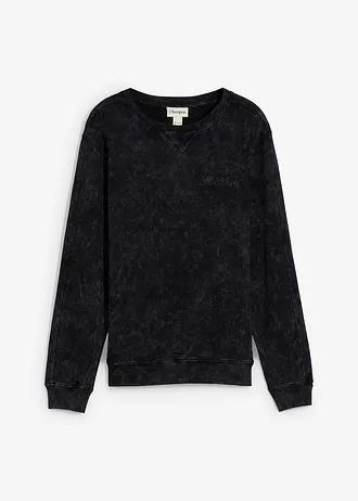 BLUZA Z EFEKTEM SPRANIA
