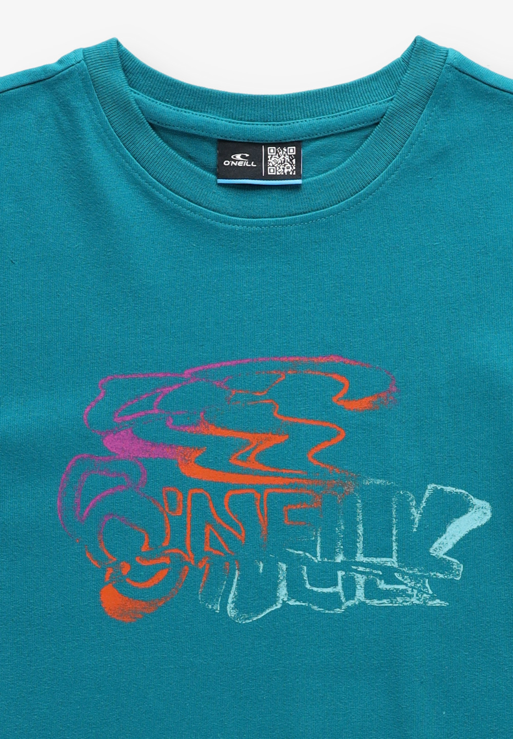 NIEBIESKI T-SHIRT print