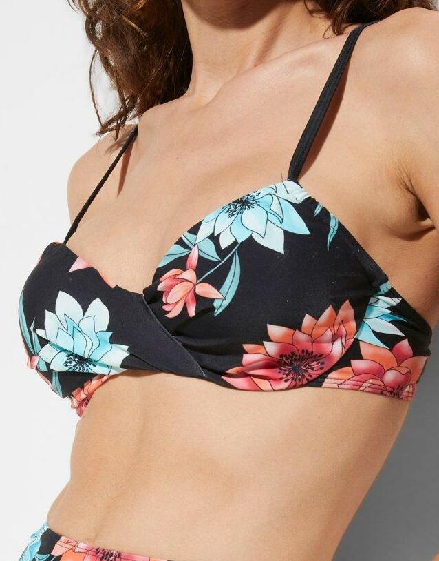 GÓRA OD BIKINI W KWIATY 