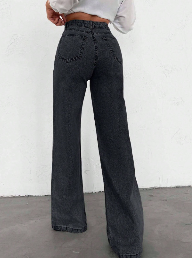 SPODNIE JEANS WYSOKI STAN