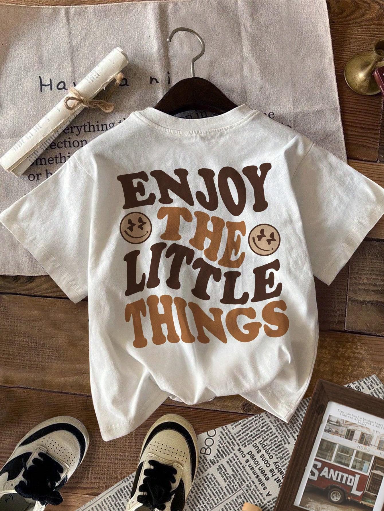 BIAŁY T-SHIRT NADRUK