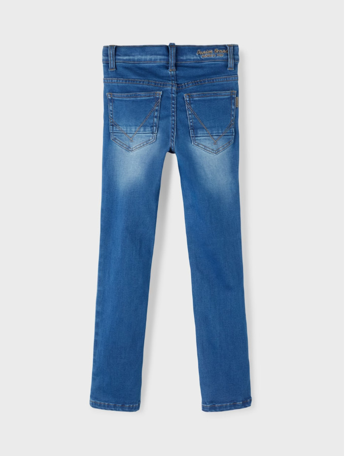 NIEBIESKIE SPODNIE JEANS