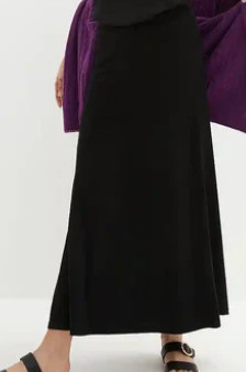 SPÓDNICA MAXI CZARNA