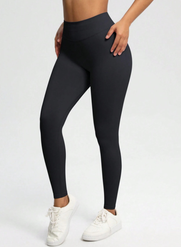 CZARNE SPORTOWE LEGGINSY