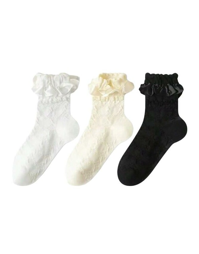 skarpetki falbany 3-pack