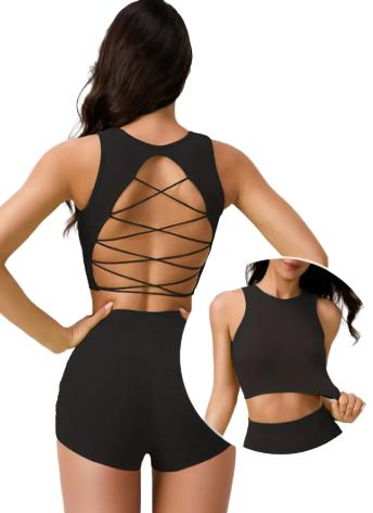 sportowy top odkryte plecy 
