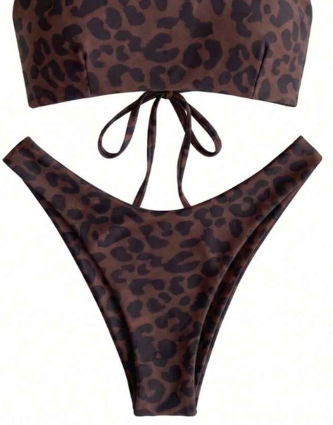 DÓŁ OD BIKINI ANIMAL PRINT