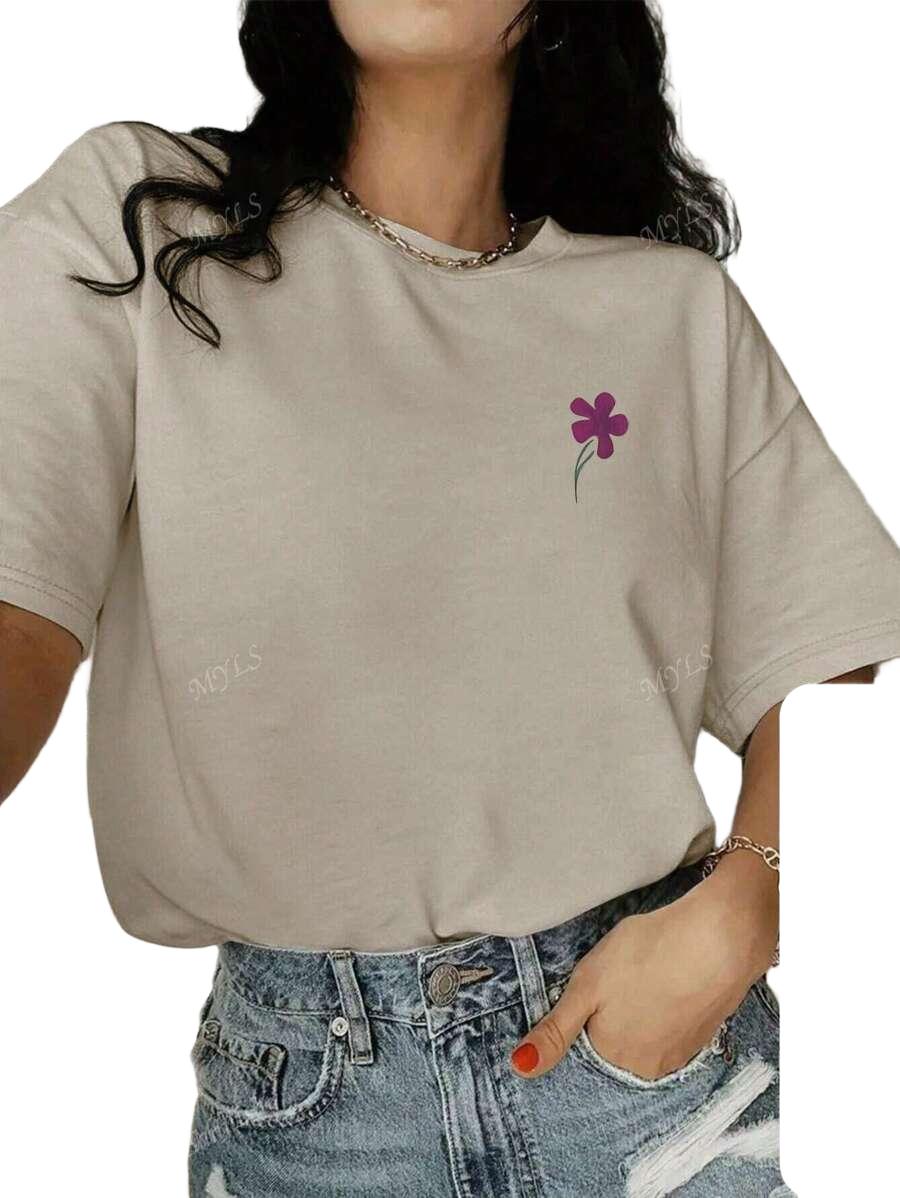 T-SHIRT Z NADRUKIEM