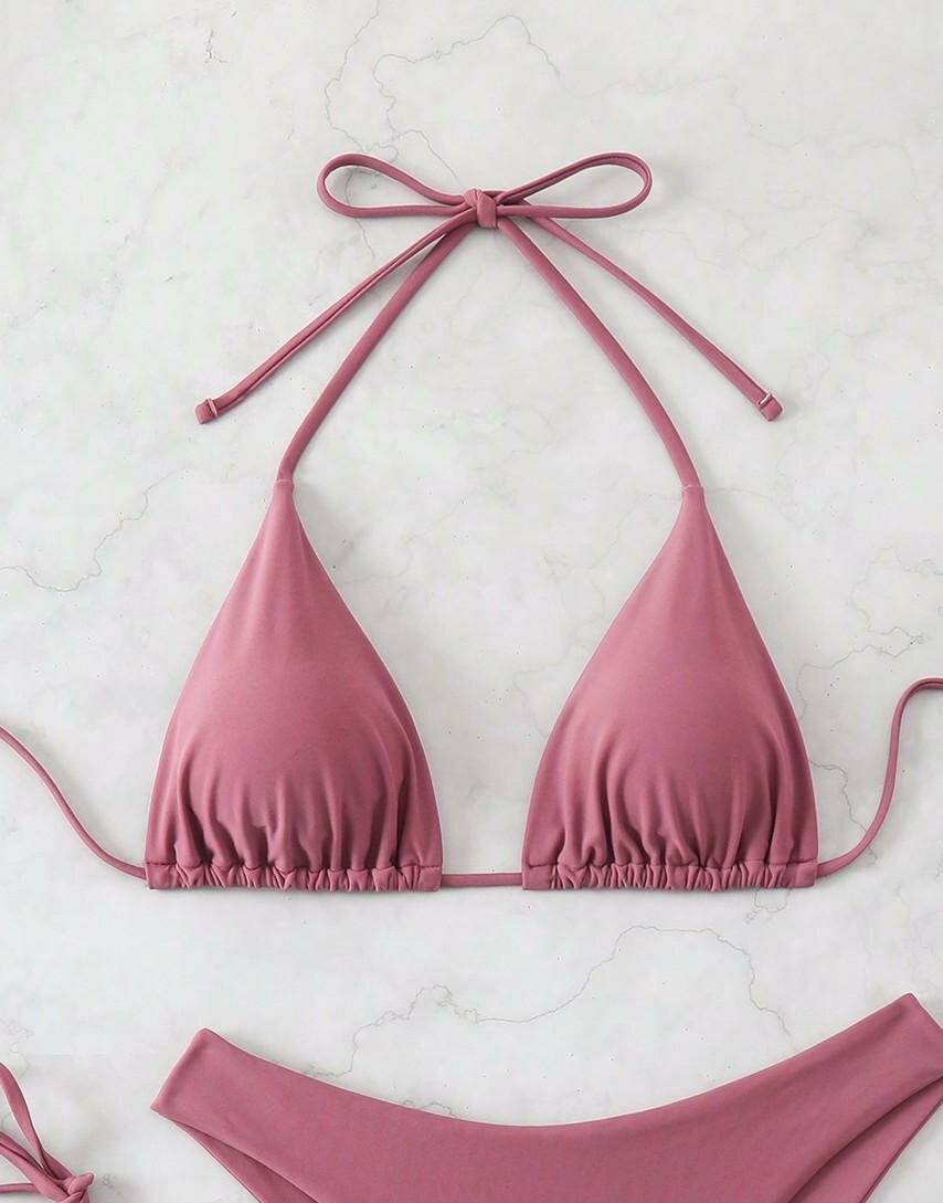 różowa góra od bikini 