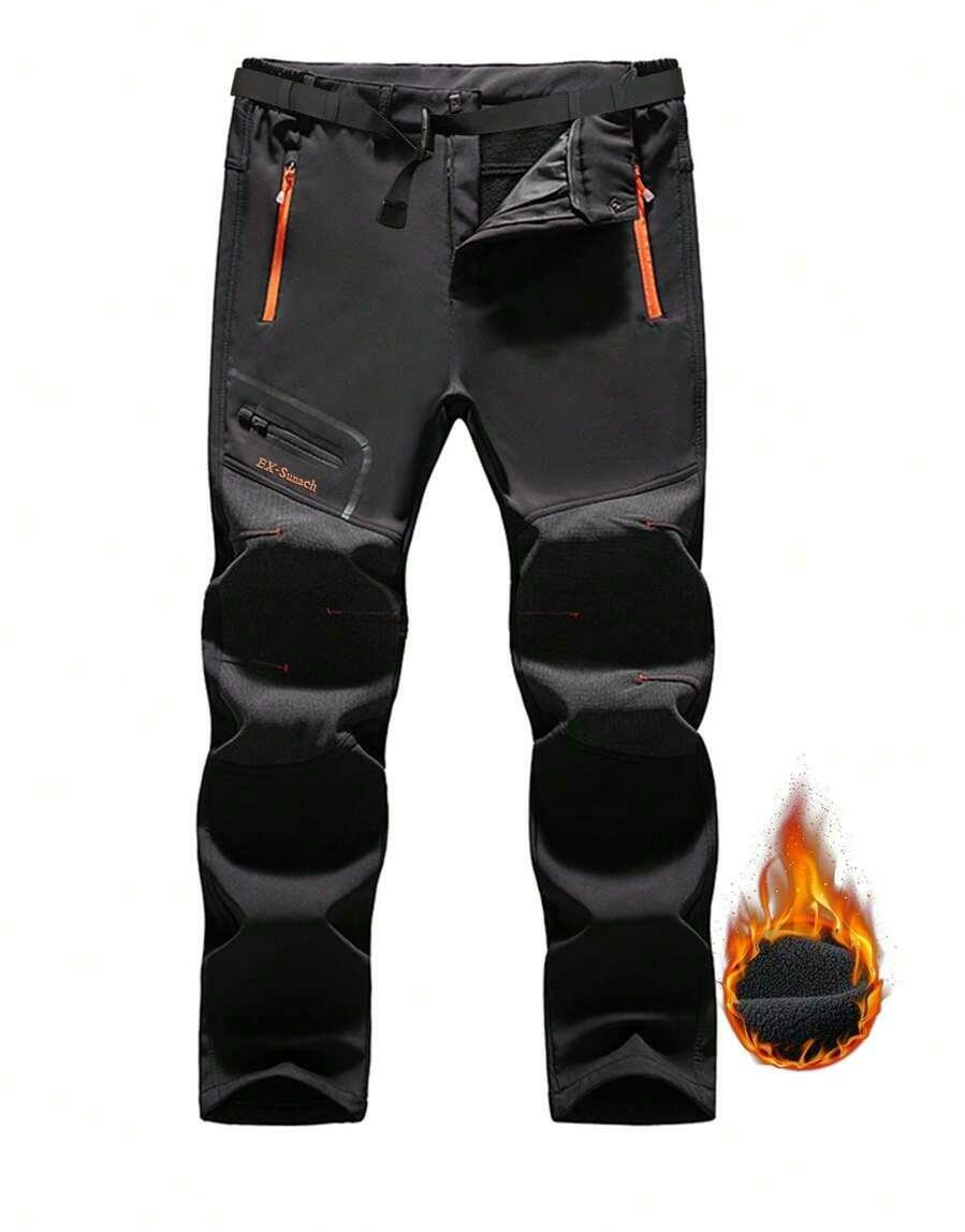 SPODNIE TREKKINGOWE PASEK