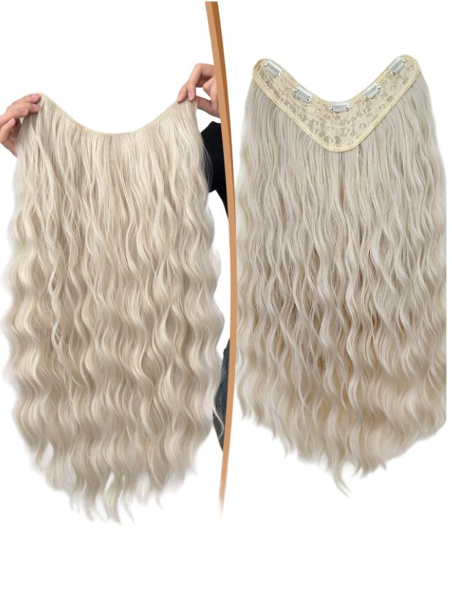 BLOND SYNTETYCZNE WŁOSY 