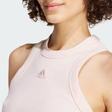 ADIDAS TOP LOUNGE RIBBED CROP IY6735