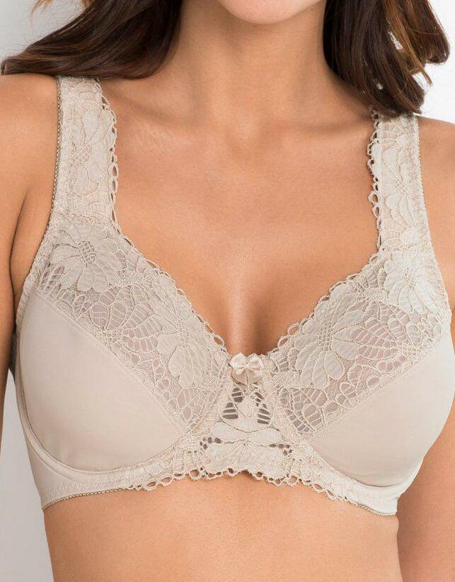 BIUSTONOSZ DAMSKI PÓŁUSZTYWNIANY Z ZAPIĘCIEM Z TYŁU 2szt