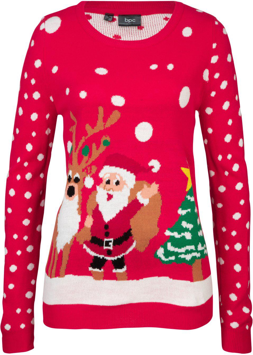 SWETER W ŚWIĄTECZNY WZÓR