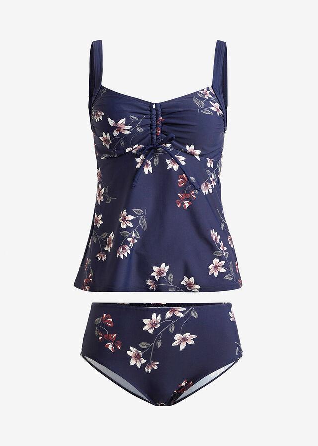 TANKINI DWUCZĘŚCIOWE W KWIATY