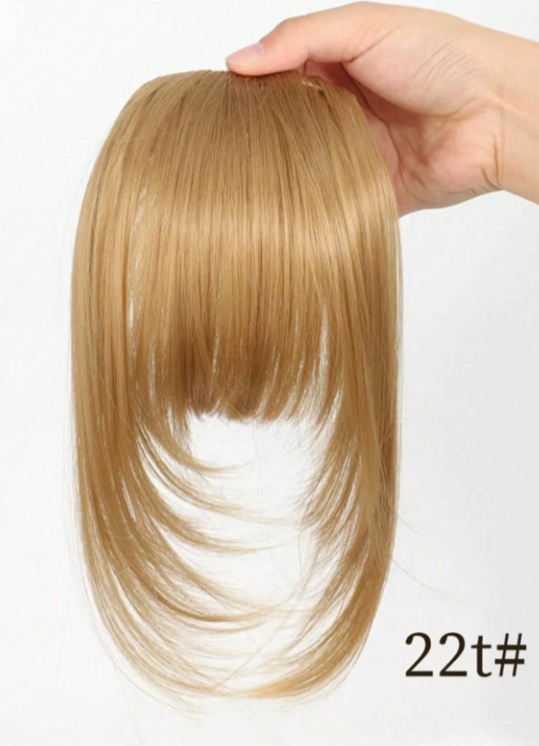 blond grzywka włosy syntetyczne