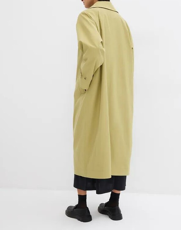 TRENCZ DAMSKI PLUS SIZE DO POŁOWY ŁYDKI