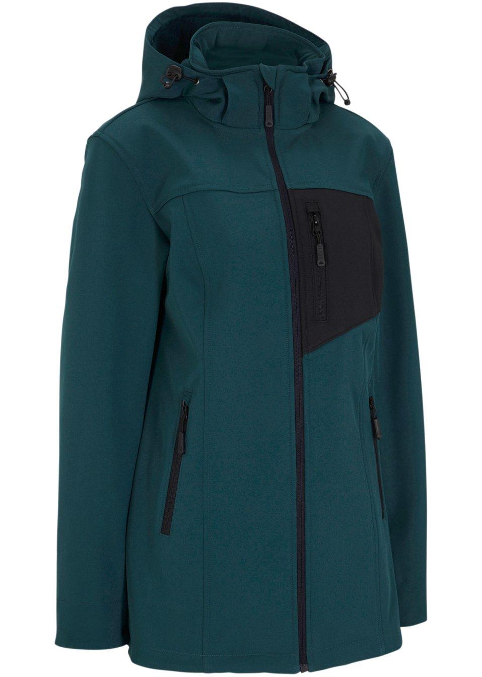 KURTKA SOFTSHELL ZIELONA 