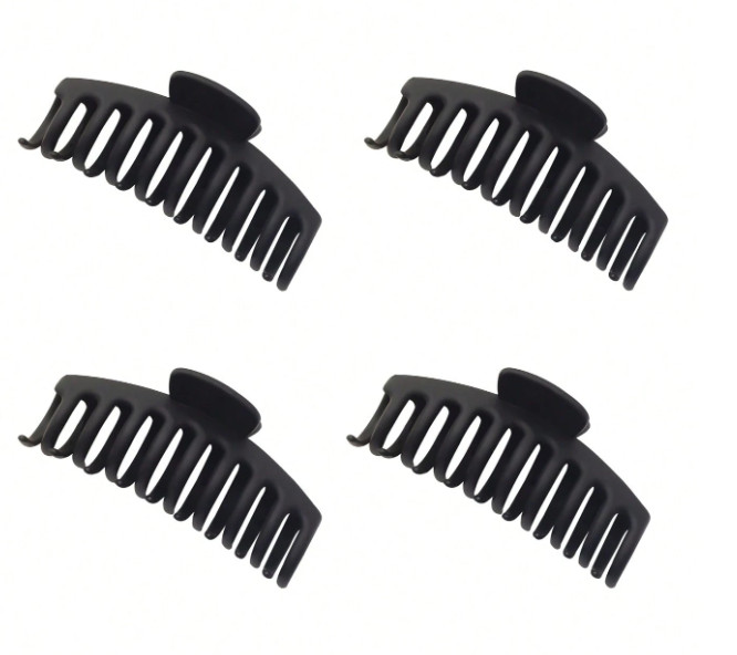 CZARNA KLAMRA DO WŁOSÓW 3-PACK