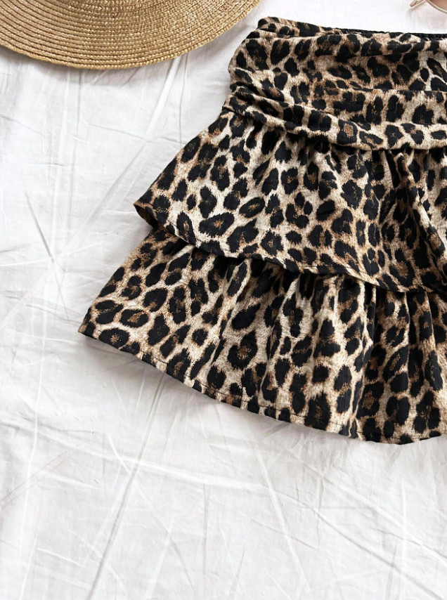 MINI SPÓDNICA ANIMAL PRINT 
