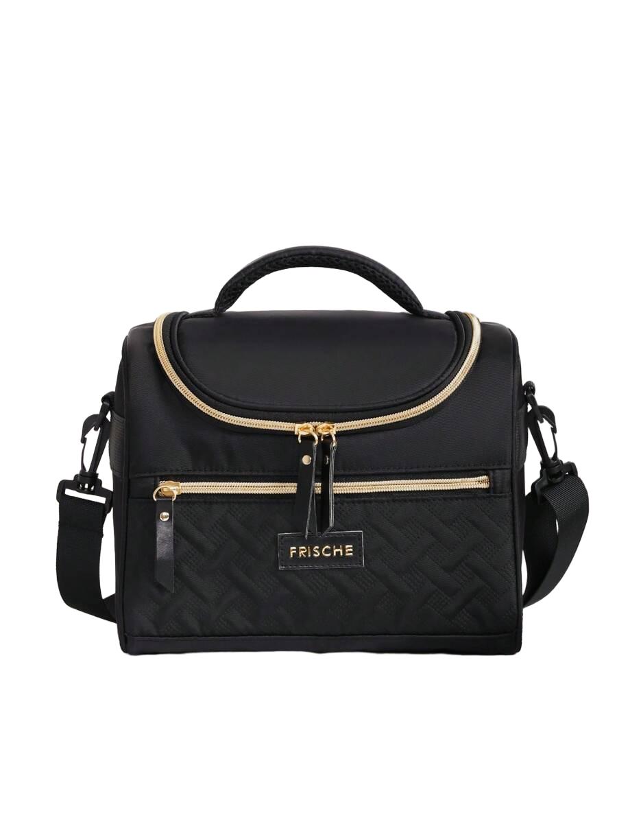 czarna torba lunchbox