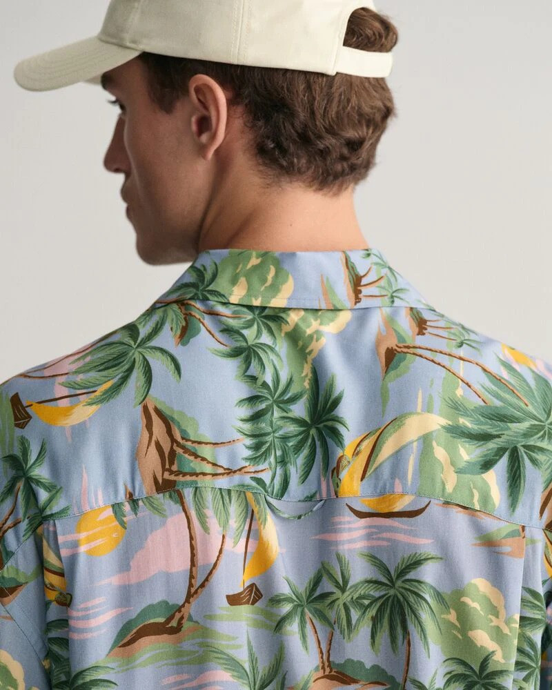 KOSZULA Z KRÓTKIM RĘKAWEM PRINT HAWAII
