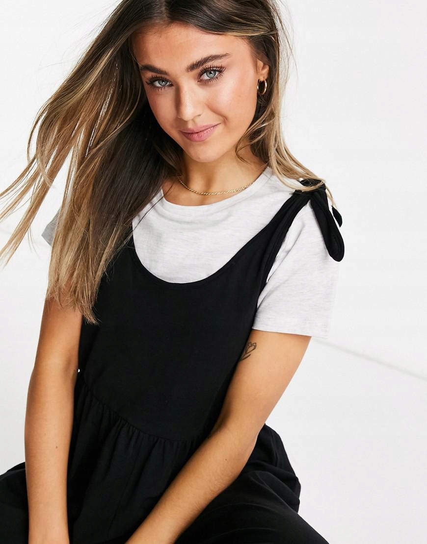 CZARNY KOMBINEZON CASUAL 
