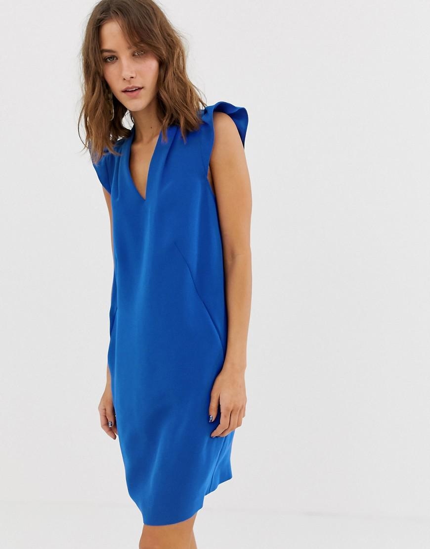 mini sukienka v neck