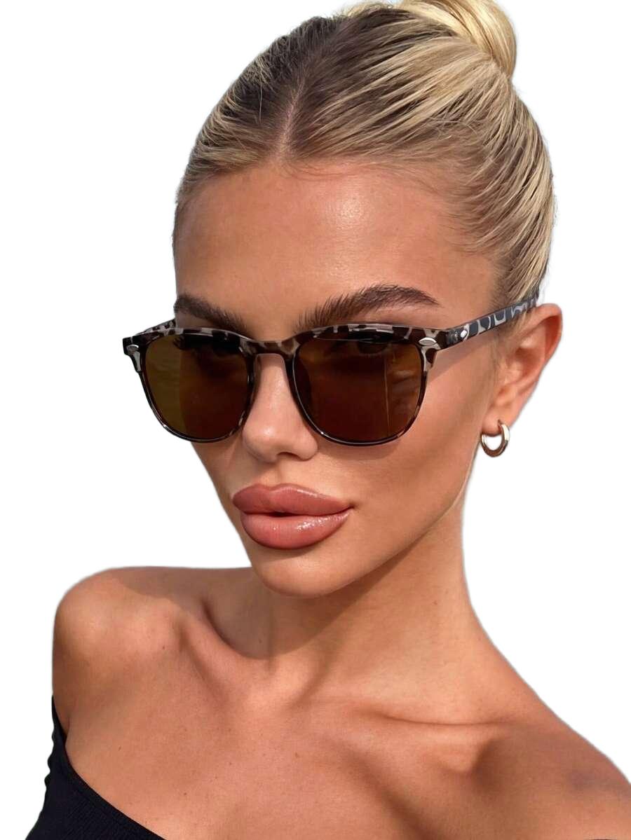 okulary przeciwsłoneczne animal print