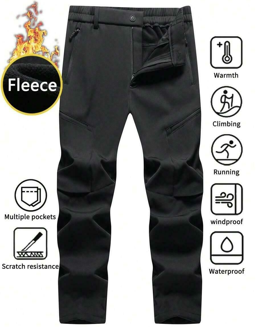 CZARNE SPODNIE SOFTSHELL
