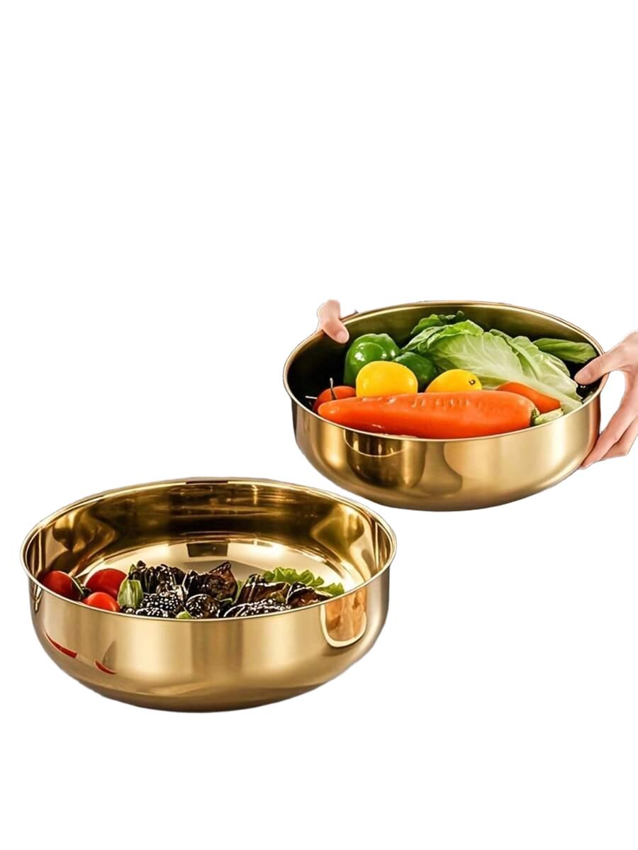 miska stal nierdzewna gold