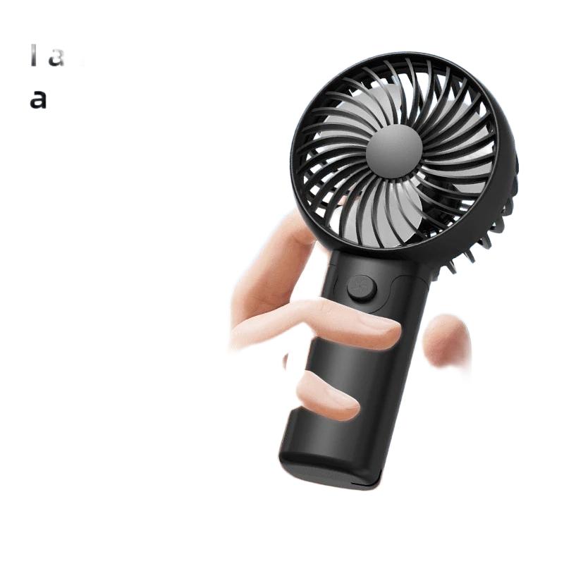 czarny mini wentylator