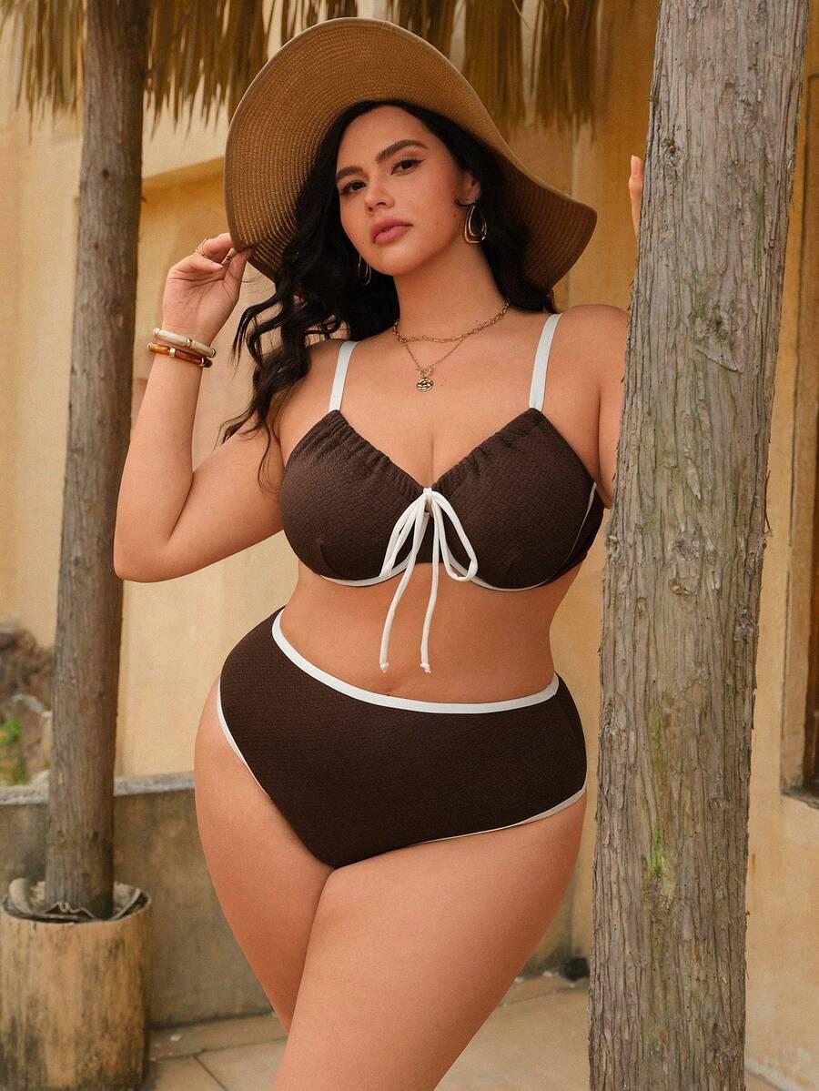 dwuczęściowy kostium kąpielowy bikini