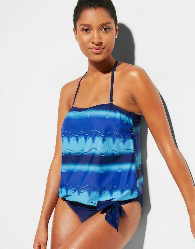 DWUCZĘŚCIOWY STRÓJ KĄPIELOWY TANKINI WZÓR