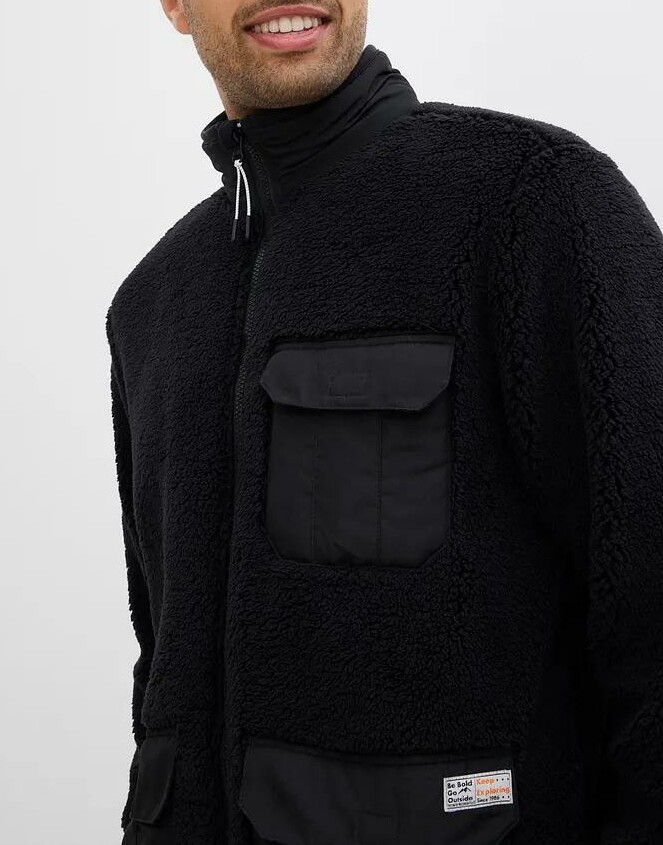 BLUZA MĘSKA BEZ KAPTURA