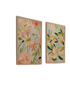 obraz kwiaty 2-pack