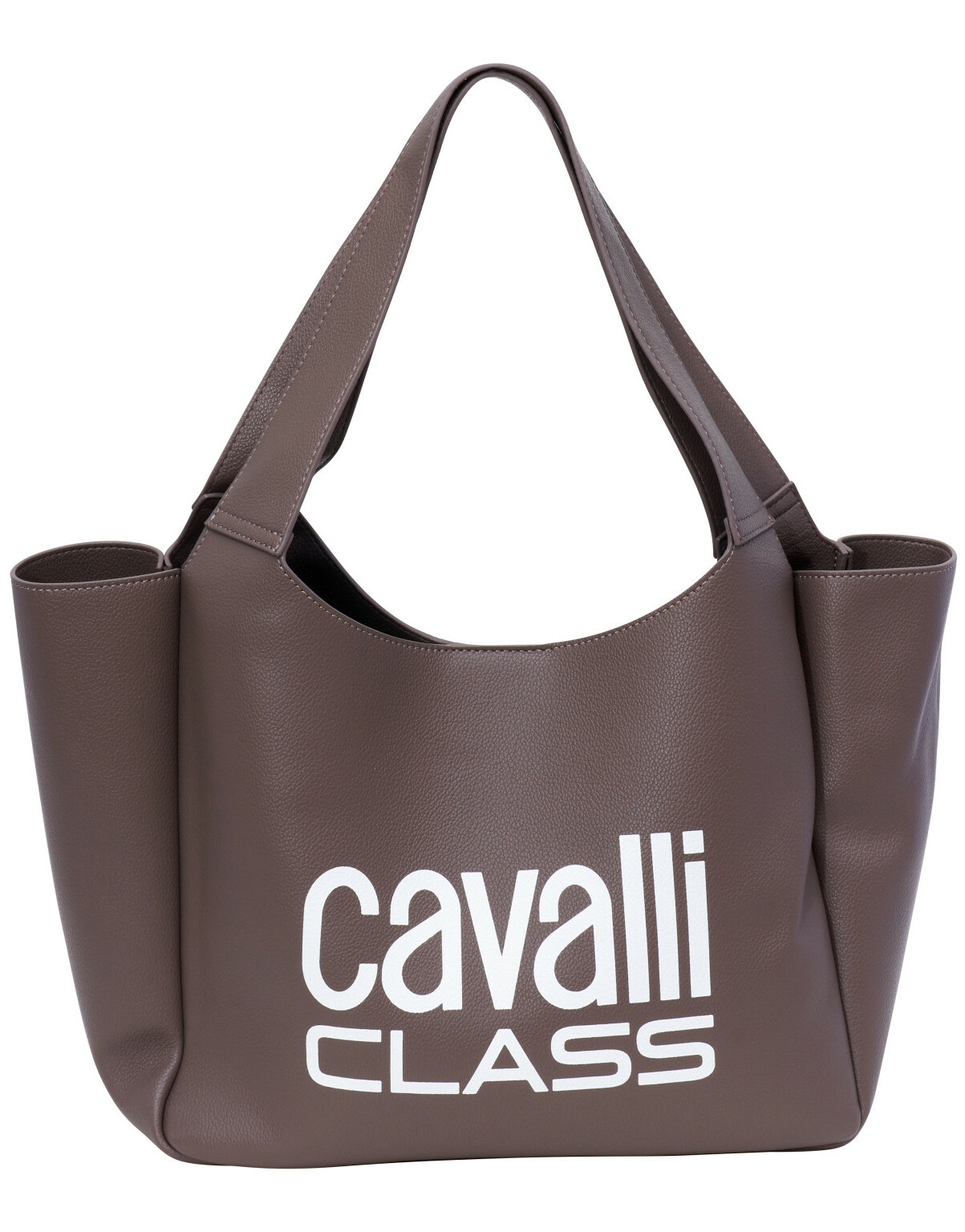 BRĄZOWA TOREBKA SHOPPER ARIANNA LOGO