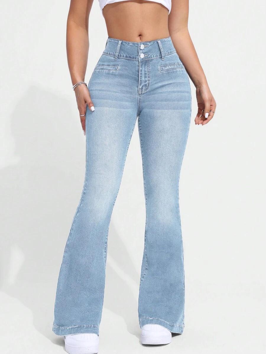 jeansy wysoki stan