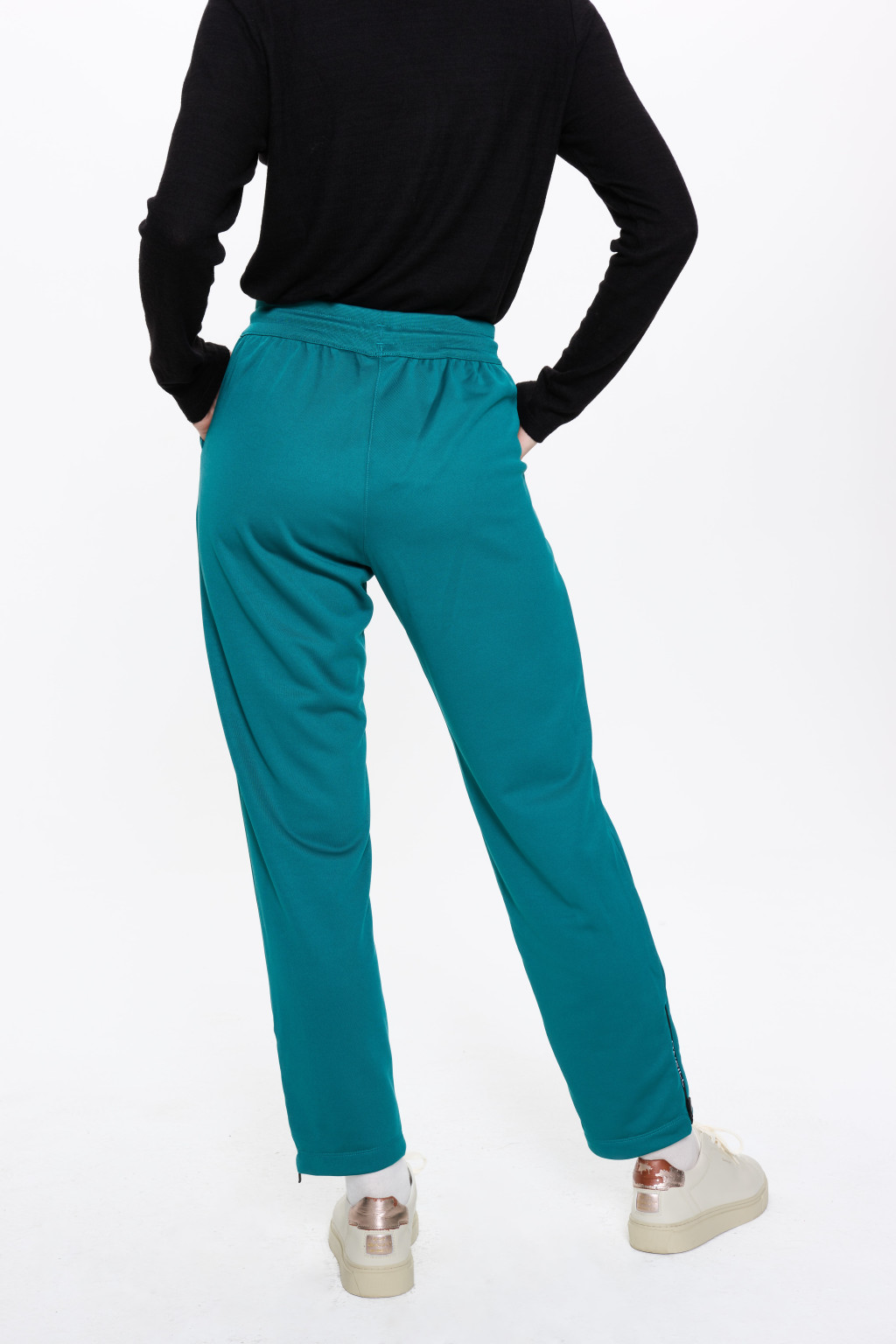 NIEBIESKIE SPODNIE DRESOWE 1550036