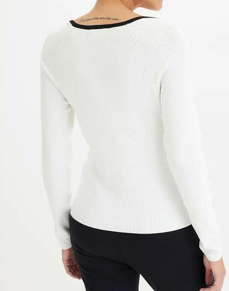 SWETER Z CIENKIEJ DZIANINY