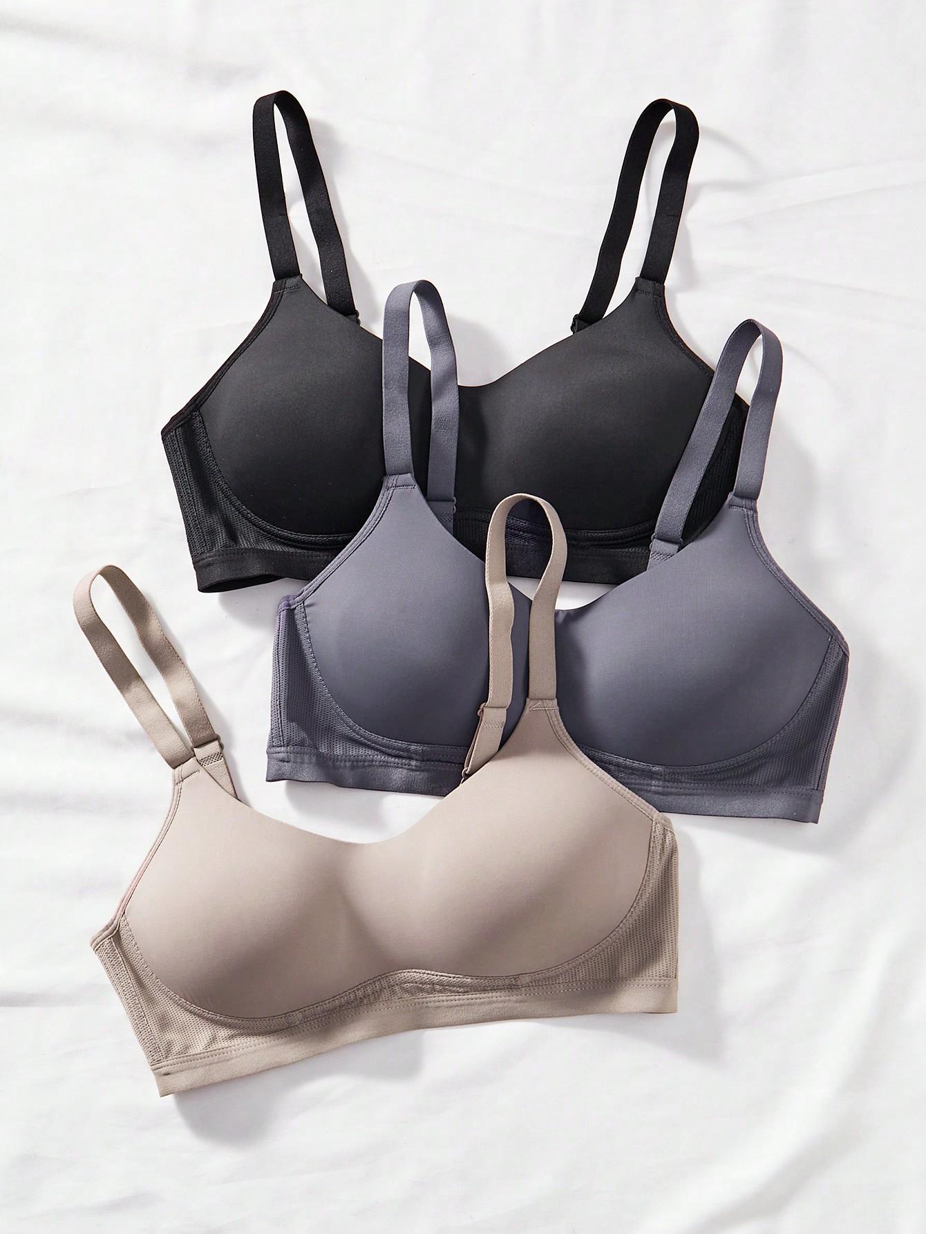 miękki biustonosz 3-pack