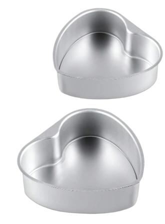 forma w kształcie serca 2-pack