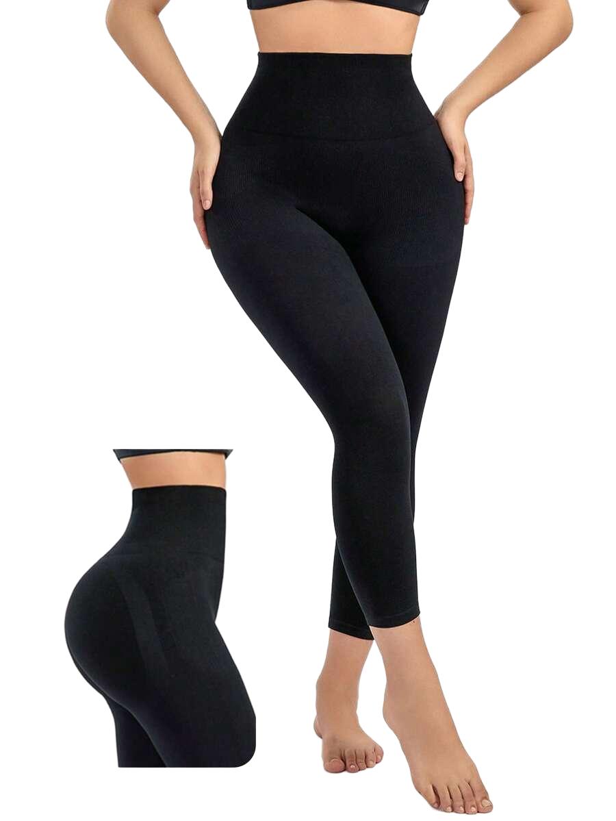 CZARNE LEGGINSY WYSOKI STAN