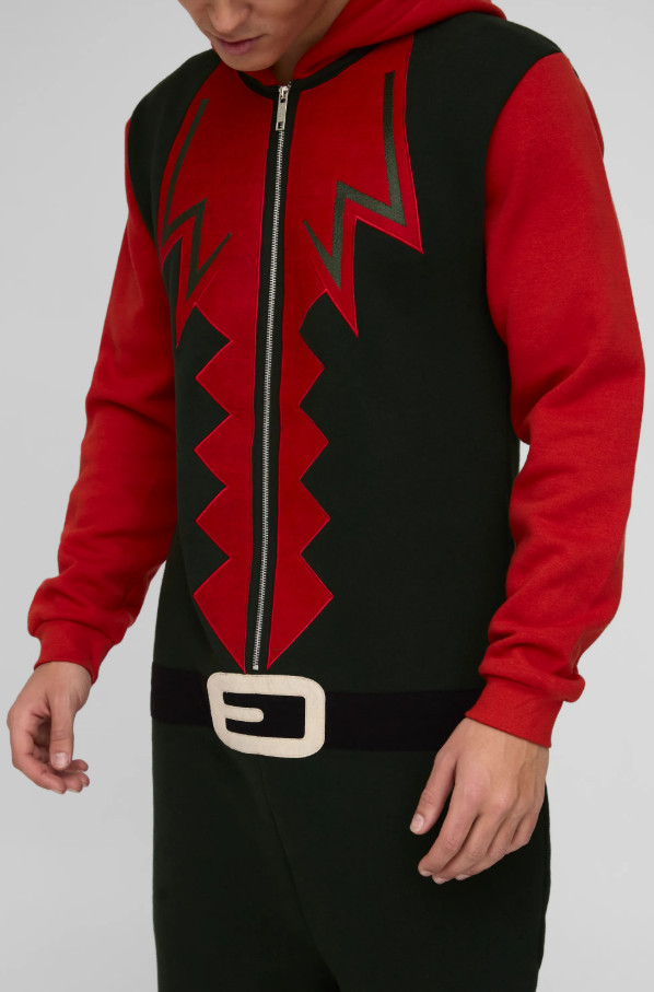 kostium onesie elf kaptur