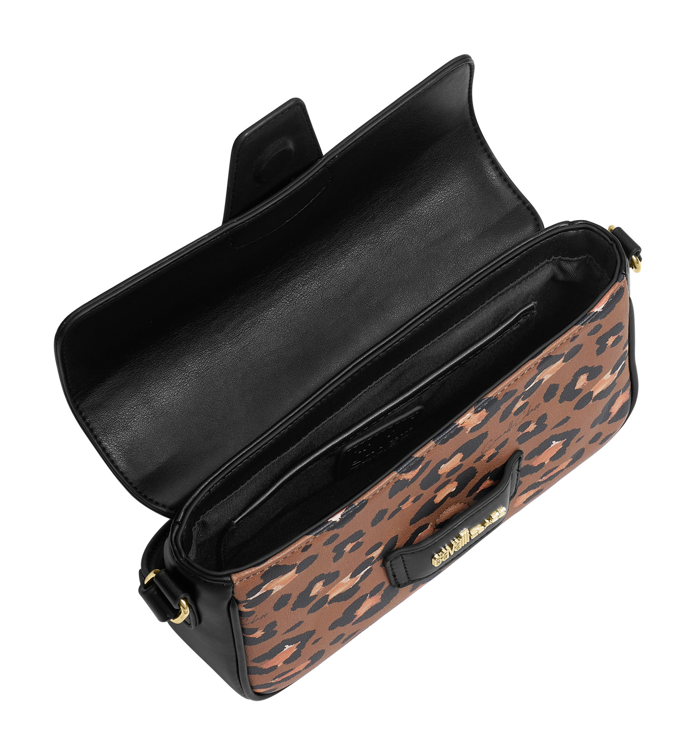 mała torebka kontrast animal print