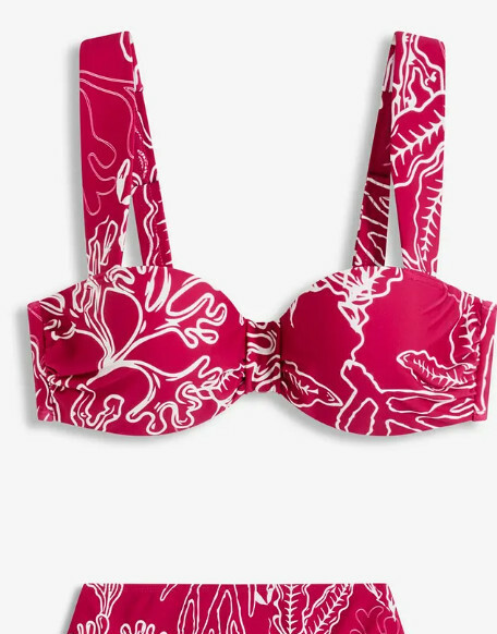 GÓRA OD BIKINI Z FISZBINAMI 70E