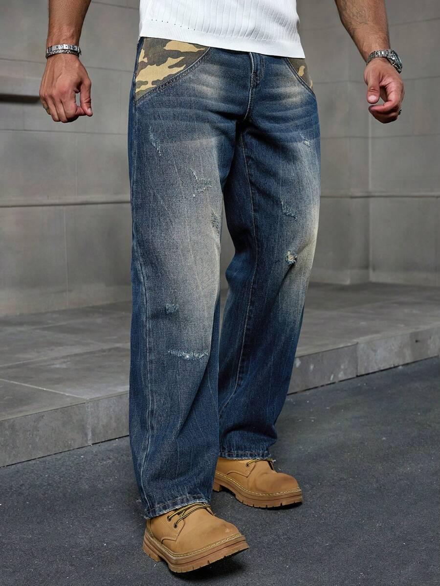 SPODNIE JEANS PROSTA NOGAWKA