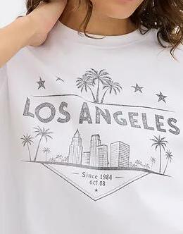 T-SHIRT Z NADRUKIEM MIASTA 
